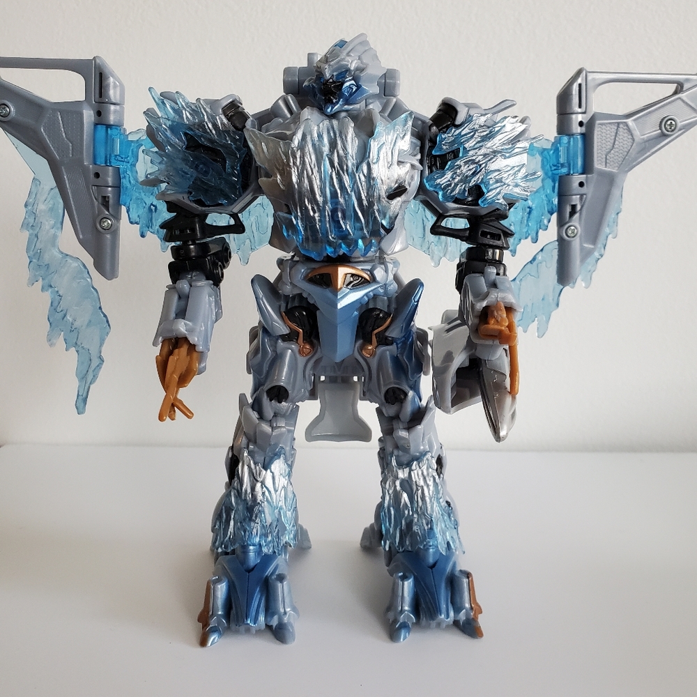 Transformers Movie Voyager Class ICE Frozen MEGATRON Decepticon Hasbro figure